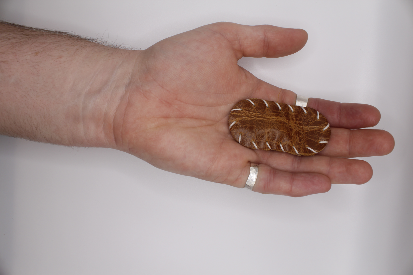Walnut SLIDE Leather Fidget Toy